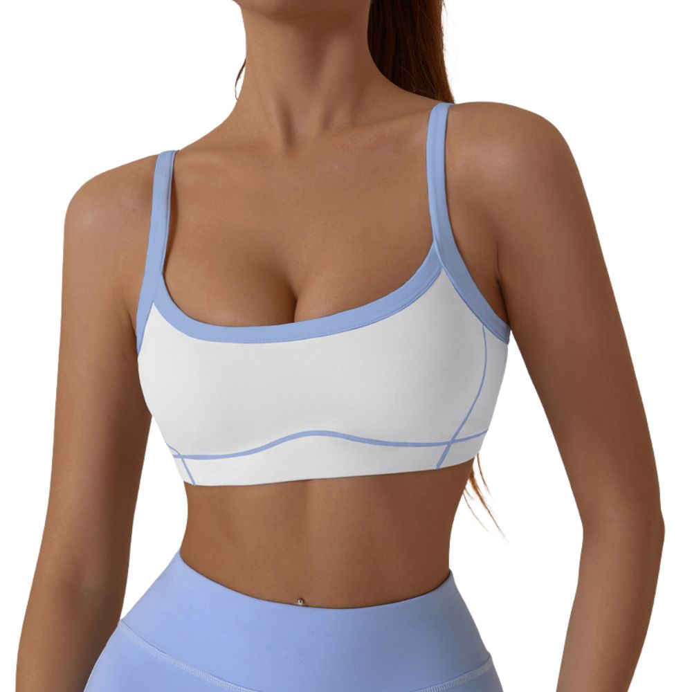 Magic Scoop Neck Padded Sports Bra | Breathable Removable Pads - Magic Bra