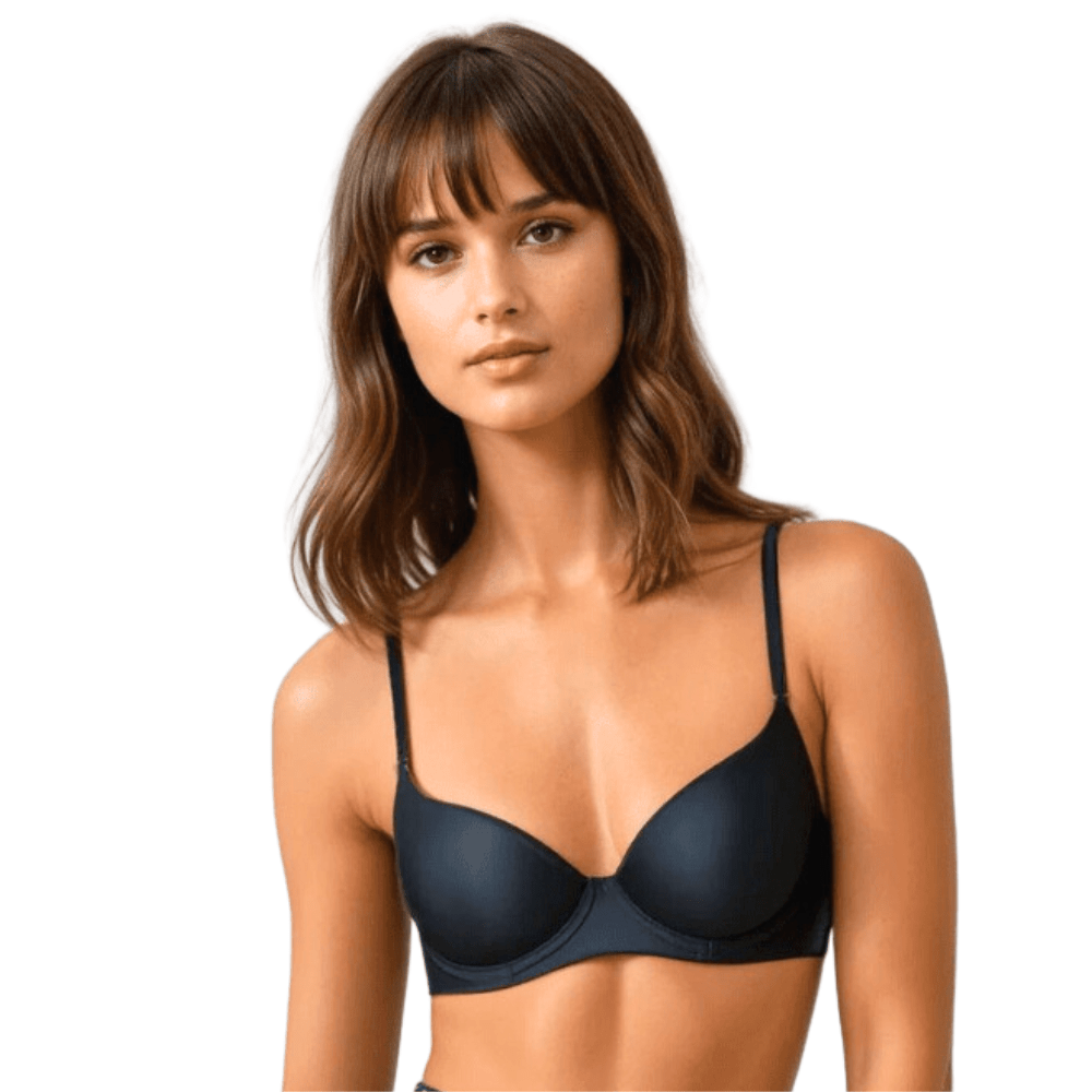 Magic Seamless Comfort Underwire Push - Up Demi Bra - Magic Bra