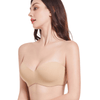 Magic Seamless Convertible Strapless Push - Up Demi Bra - Magic Bra