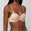 Magic Seamless Convertible Strapless Push - Up Demi Bra - Magic Bra