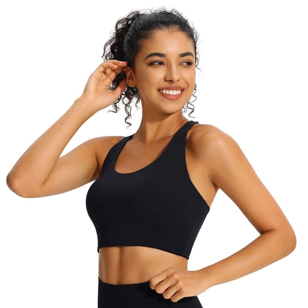 Magic Seamless Padded Sports Bra | Criss - Cross Back Design - Magic Bra