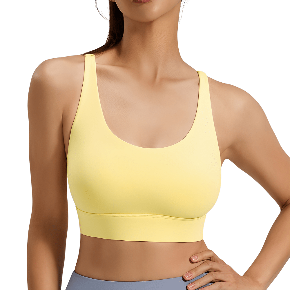 Magic Soft Sculpt Scoop Neck Yoga Bra | Lightweight, Effortless Fit - Magic Bra