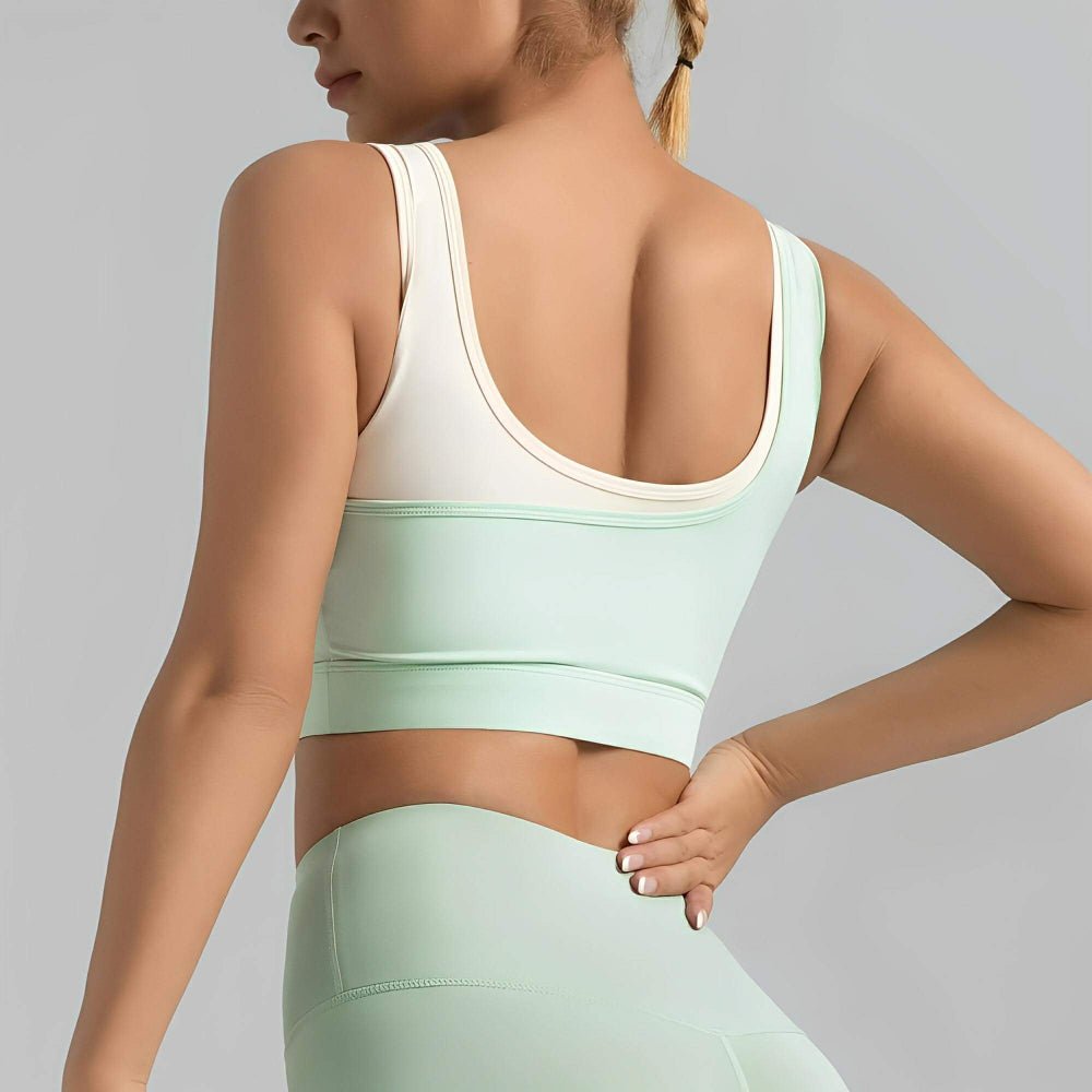 Magic Sports Bra with Soft Stretch Support | DualTone Seamless Design - Magic Bra