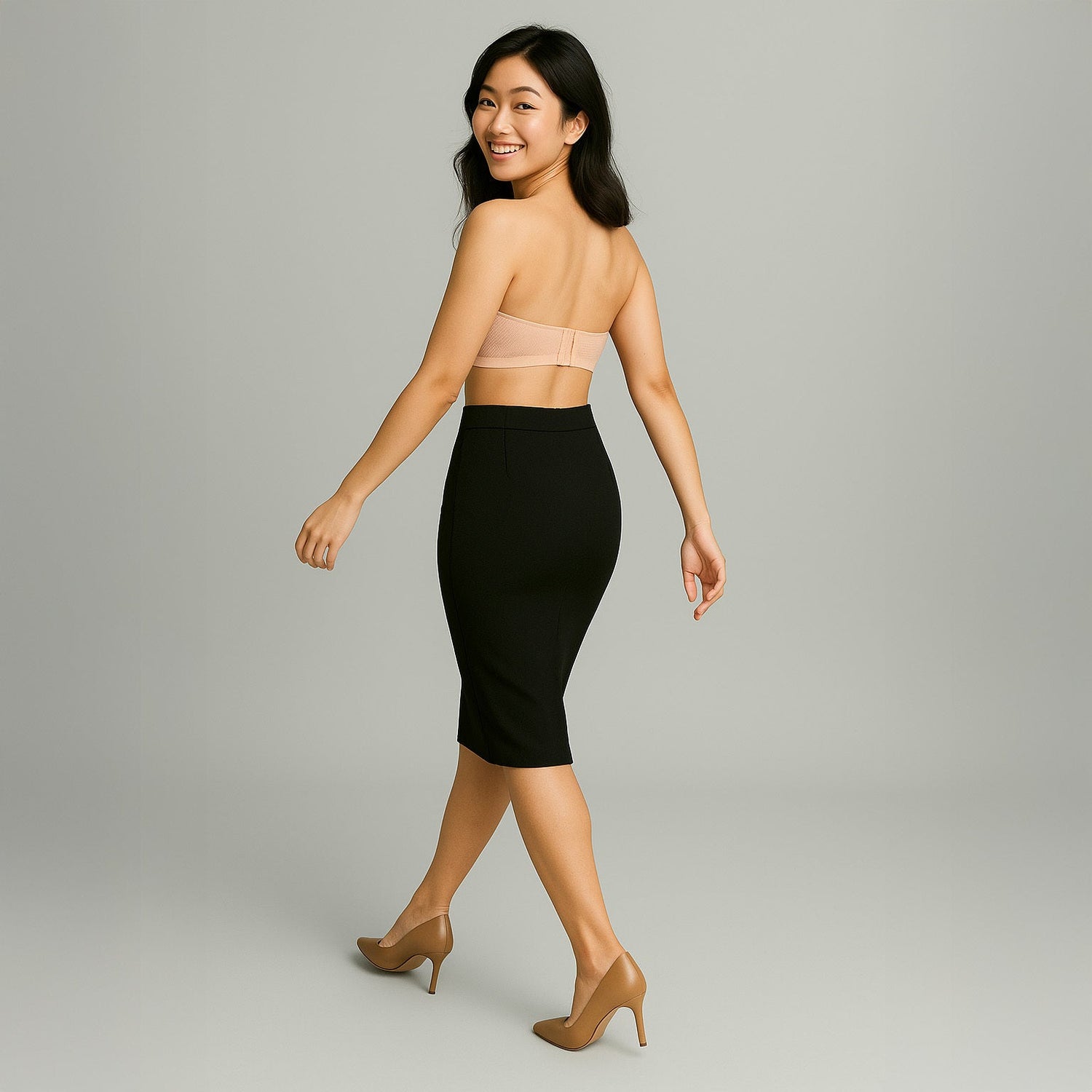 Magic Strapless Front Buckle Convertible Wireless Bra - Magic Bra