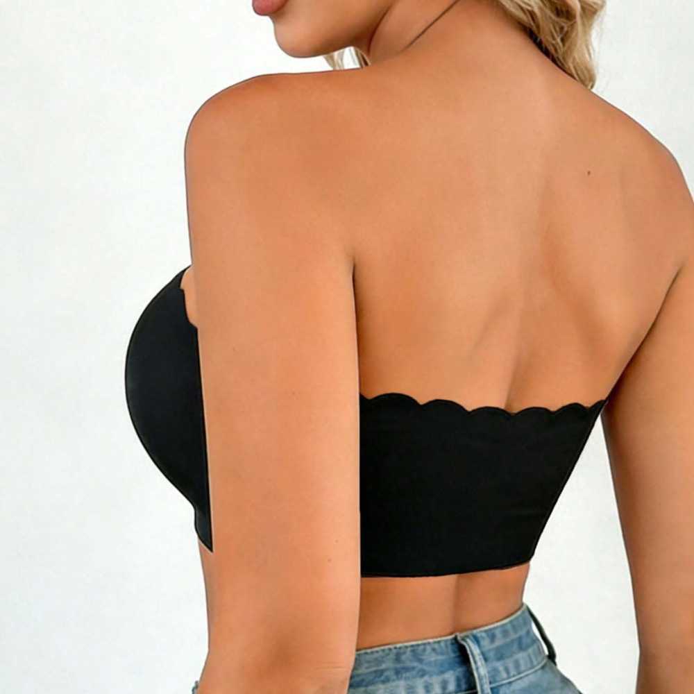 Strapless Bra | Front Closure Push-Up, Seamless No-Slip with Wire-Free Lift | Magic Bra | S-XL