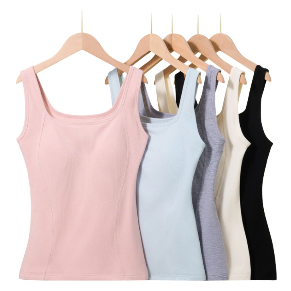 Magic Tank Top With Built - In Bra | Wireless Padded Camisole For Daily Wear - Magic Bra