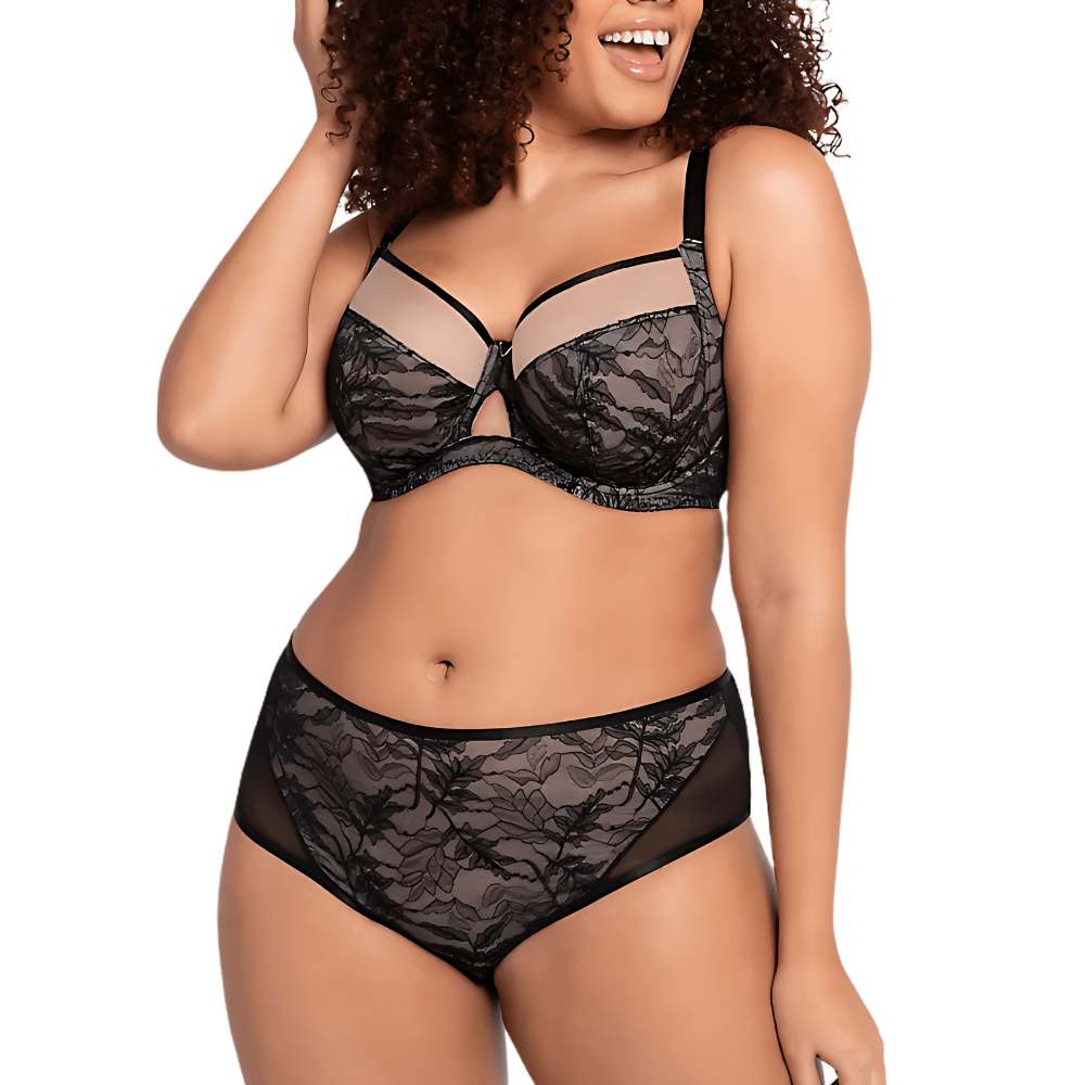 Magic Ultra Thin Full Coverage Lace Underwire Plus Size Bra - Magic Bra