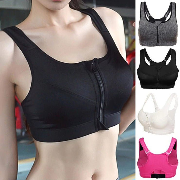 Women's Floral Wireless Charm Bras Front Closure Full Coverage Comfort  Sports Bras Easy Close Fit Breathable Everyday Bra