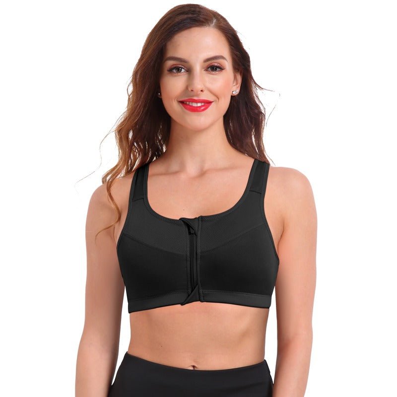 Extreme High Support Sports Bra For Women Front Closure Bra With
