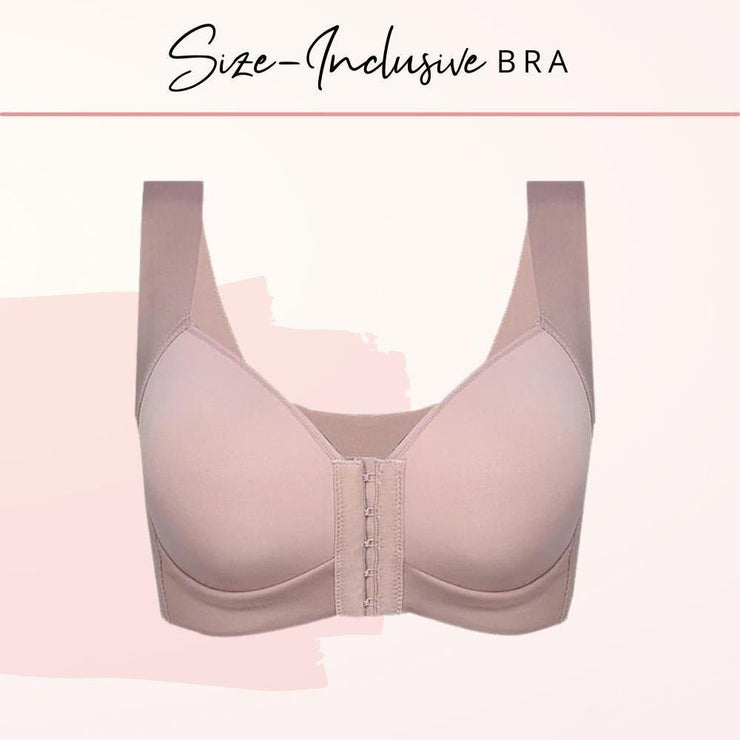 Plus Size Bras for Women Front Closure Seamless Push Up Sexy Bras