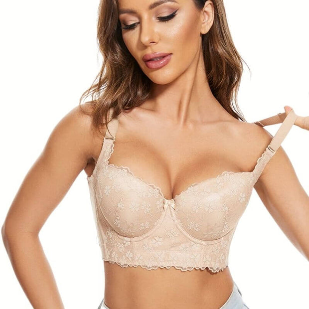 Magic Push Up Sexy Corset Underwire Bra  Get a Stunning Bustline With  Ultimate Support and Comfort – Magic Bra
