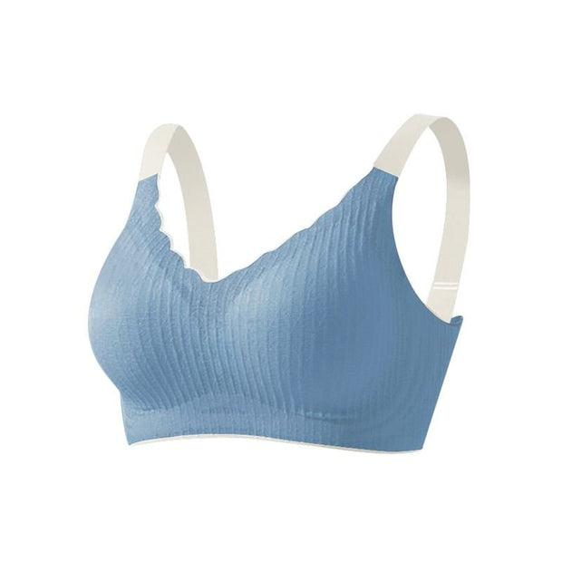 Magic Seamless Two-Tone Wire Free Bra Provide Unparalleled Support ...