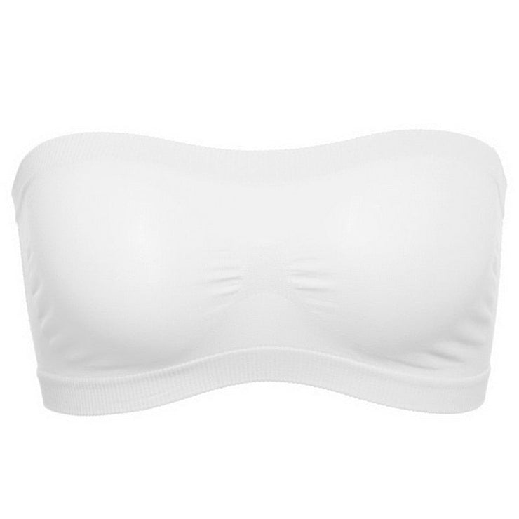 Magic Bandeau Bra, Invisible Bonded Bandeau, Supportive, Wireless