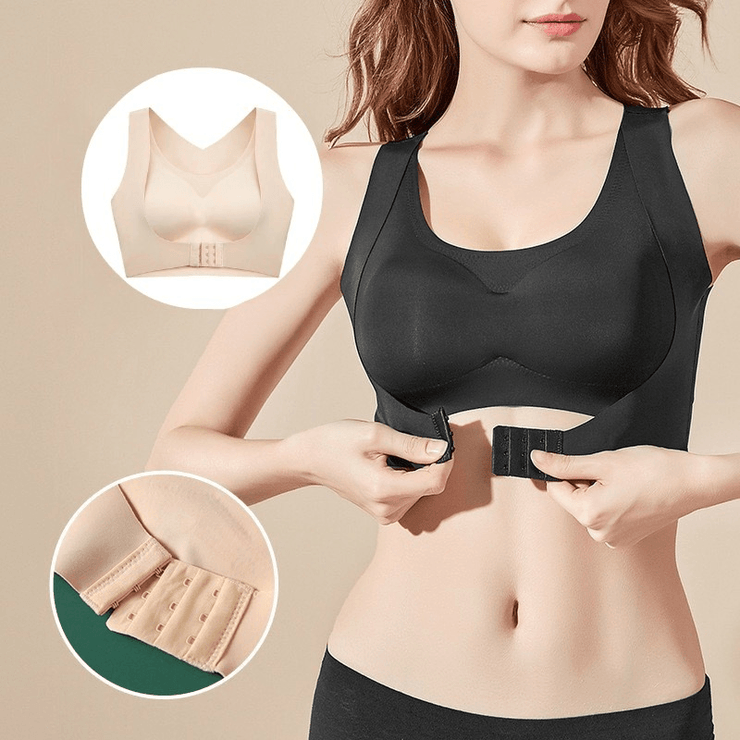 Starfit Women Push Up Cleavage Back Support Posture Corrector Magic Bra  Large