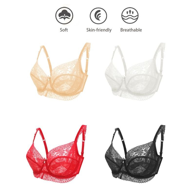 Magic Ultra Thin Lace Full Cup Bra - Magic Bra